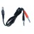 Cordon de charge bananes 4mm vers jack 2,5mm émetteur Futaba