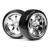 Roue HPI montée, jante chromee rays 57s-pro, pneu T-drift 26mm (paire) – 1/10ème piste