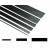 Profilé carbone plat 5x0.5mm 1m (larg-ép-long)