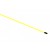 Tube d'antenne buggy FLUORESCENT JAUNE 1 pièce(s)