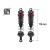 Paire d'amortisseurs 1/8e 115mm BIG BORE 16mm + kit 3 ressorts (H/M/S)