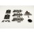 Set upgrade de tirant ALU gris pour scx10 Honcho (empattement 313mm ) AX30550