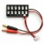 Cordon de charge bananes 4mm vers prise balance (XH) 12 sorties : UMX. 130X