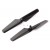 Hélice noir CW+CCW x2 - BLADE 180 QX HD/mQX