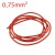 Câble silicone 18AWG 0,75mm² – rouge 1 Mètre