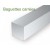 142-Evergreen 10 Baguettes carrées 355x1,01x1,01mm