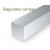 131-Evergreen 10 Baguettes carrées 355x0,76x0,76mm