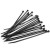 Colliers rilsan noirs 2,5x200mm les 20