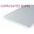 4530-Evergreen Plaque de toit ondulé 152x304x1x3,17mm