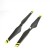 Paire d'hélices DJI 12x4.2" auto-serrantes noires et jaunes (rotation horaire et anti-horaire) - MOTORISATIONS E600