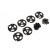 Supports et amortisseurs pour moteurs - DJI S800 EVO - Part 44