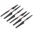 Kit Hélices repliables optionnelles 1552 (3 paires avec support) - DJI S800 EVO