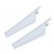 Pales inférieurs la paire blanches - BLADE MCX/S300/BO105