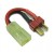 Adaptateur Dean/T plug mâle -> mini Tamiya femelle