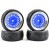 Roues Fastrax Gomme STREET Bleu chrome 1/10 4pcs