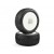 Roues Fastrax X-BLOCK MTD Dished blanche 1/2in OffSet 1/8 Truggy