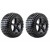 Roues Fastrax ROCK MTD 5 batons NOIR 1/8 Truggy