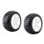 Roues Fastrax ROCK MTD 5 batons Blanc 1/8 Truggy