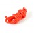 Durite silicone Fastrax superflex rouge fluo 2,2x6mm – 1 mètre