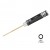 Tounevis ALU alen 1.5mm Nitrure de Titane