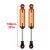 Amortisseurs alu oranges à ressorts internes 100mm Crawler