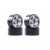 Jantes Beadlocks aluminium anodisées grises FAST - TRX-4M et SCX24