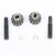 FTX Pignon conique et axe de diff 2pcs Carnage/ Outlaw/ Bugsta/ Vantage/ Banzai/ Mhd truggy