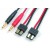 Cordon de charge bananes 4mm vers série TRAXXAS, câble silicone 14AWG