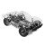 Hobao Hyper 4WD 8 SC-E 1/8 ARTR Roller (à peindre) SUR-COMMANDE