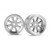 Jantes serie MX60 8 spoke chrome mat (3mm deport) - Cup racer