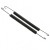 Ressort de fixation coude 1/8ème (2pcs.)