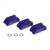 Masselottes d'embrayage ALU. 3 Points - BLEUES