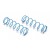 RESSORTS BIG SHOCK (M 8x1.4/84MM) - BLEU CLAIR (2)