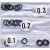 Rondelles de calage 5x7mm (30pcs)