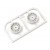 Jantes blanches etroites déport 1.5 - MINI-Z AWD / MA020
