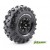 Roues Louise RC Cr-Rowdy Jantes 2.2 Noir (x2) 1/10e Crawler