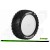 Roues Louise RC E-HORNET Super Soft Jantes 2.2 blanche hexagone 12mm 4WD arrière pour buggy 1/10
