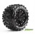 Roues Louise RC MT-Uphill Jantes 2.8 Noir Monster 4x2 AVANT 1/10e