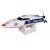 Bateau Micro Magic Vee V5 RTS BLANC SUR-COMMANDE