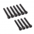 Vis noire BTR tête cylindrique 3x10mm 10 pièces