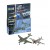 1/72e Revell Model set Combat Messerschmitt Me262 & P-51B Mustang