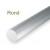 222-Evergreen 8 Baguettes rondes D.1,57x355mm