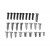 Set de visserie - Compatible Walkera/ Scorpio/ T2m