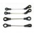 Set de biellettes - Compatible Walkera/ Scorpio/ T2m/ Robbe