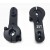 Palonnier alu NOIR (25 dents) pour servos Futaba / Savox / Thunder tiger / ACE / HPI