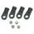 Chapes d'amortisseur renforcées et rotules pour axes 4mm - RC8B