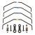 KIT BARRES ANTI ROULIS AVANTS - RC8.2