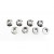 ECROUS NYLSTOP ACIER EPAULES 5MM (8) - E Maxx 