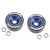 Roue alu bleue pour weelie bar (2) - MAXX/JATO 4x2
