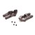 Set étrier porte fusée en aluminium 15 degrés: Twin Hammers